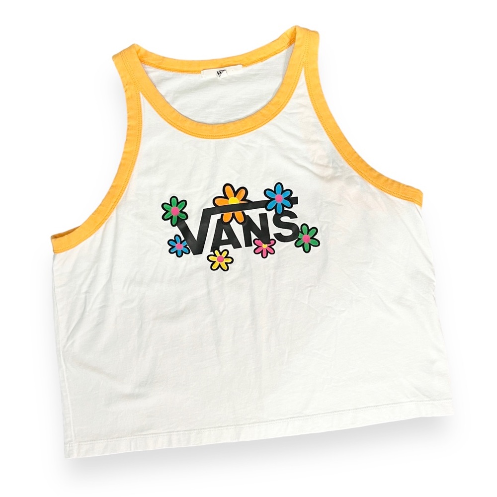 Vans Floral Embroidered Tank Top